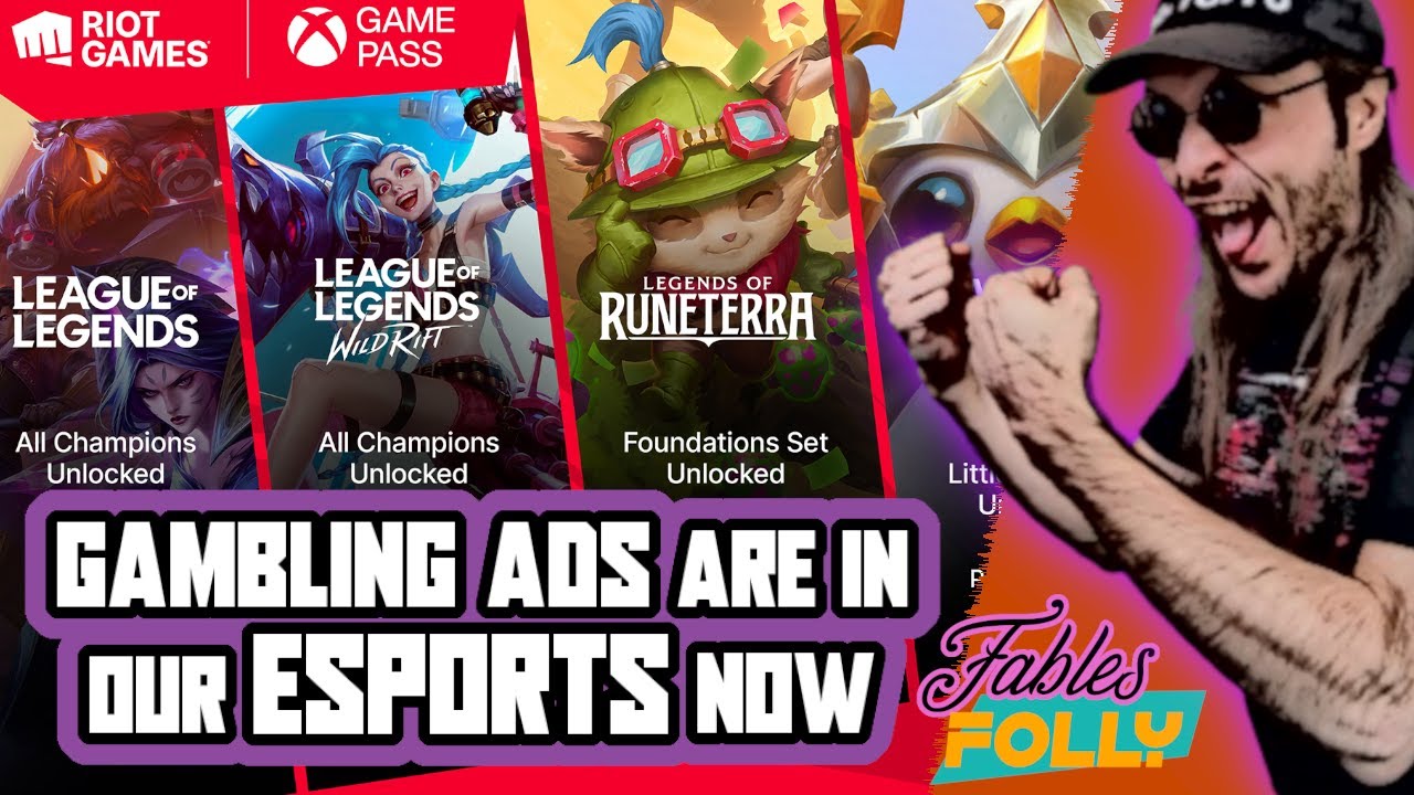 Riot Games is Allowing Gambling Ads for eSports...