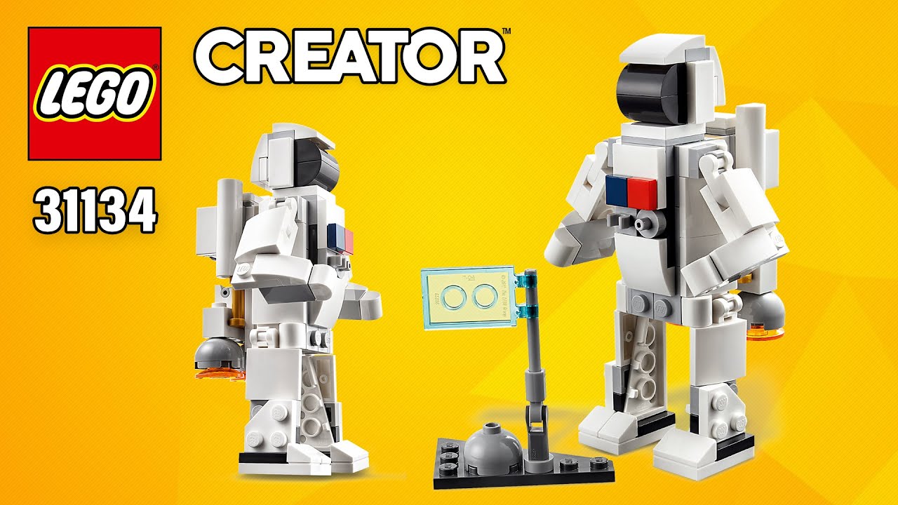 LEGO® Creator Astronaut (31134) Step-by-Step Building Instructions