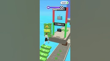 ) MONEY RUN 3D 💲 #game All Levels Gameplay Android, ios