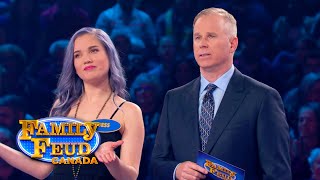 First family to win FAST MONEY three times! | Family Feud Canada