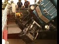 Driver Dies in Wreck,  Truck Hangs from Dallas Overpass