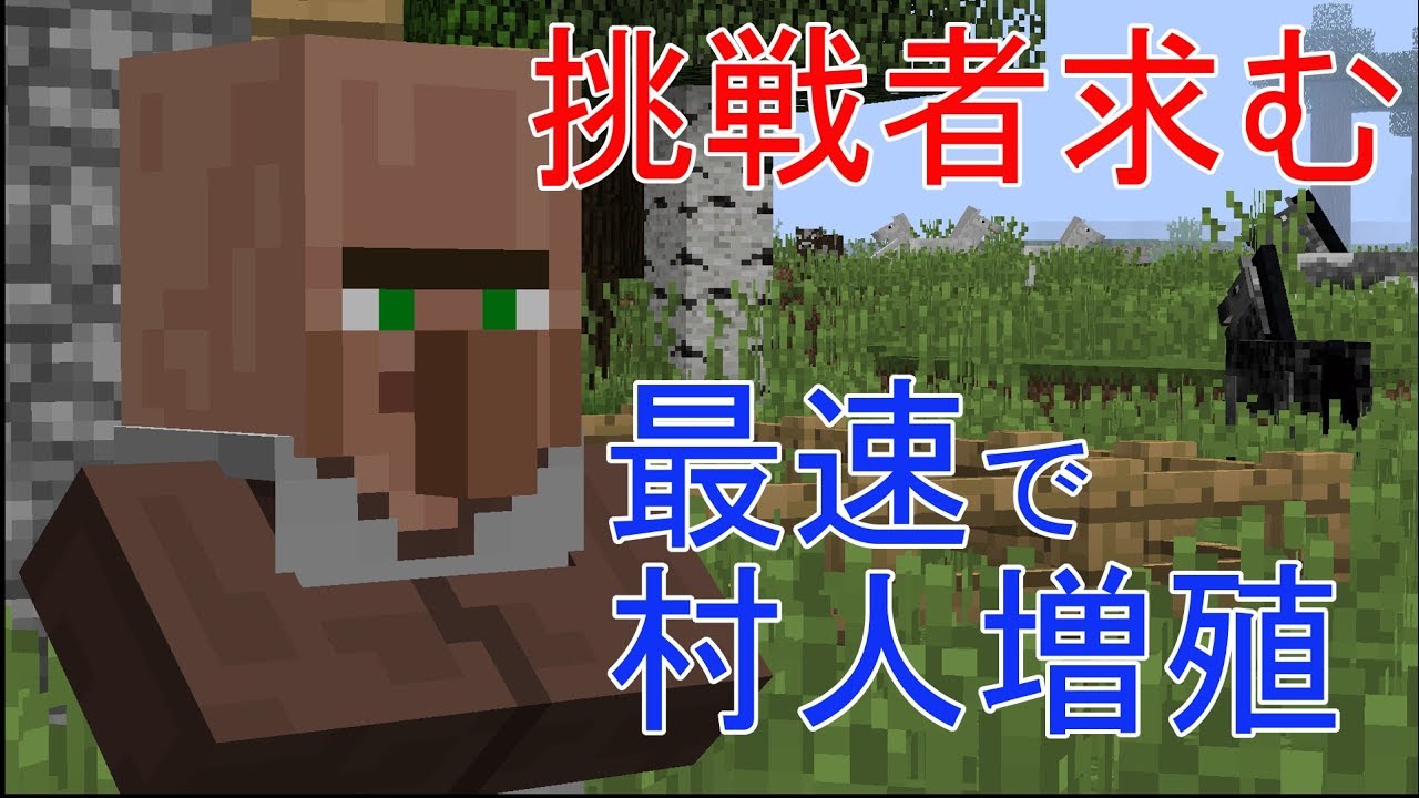 最高のマインクラフト ラブリーマイクラ 村人繁殖装置