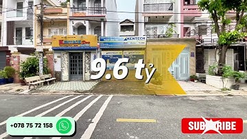 Grond met frontage, brandvertragend gebied, Binh Tan, nabij Aeon supermarkt