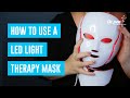 How to use a led light therapy mask  dr pen australia  light therapy at home