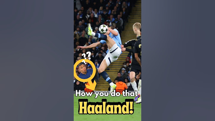Erling Haaland's Superhuman Backheel Volley Stuns the World!