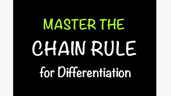 Master the CHAIN RULE in UNDER 7 MINUTES! | Math with Professor V