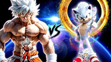Goku DBS V3.5 OP (all form) VS Sonic Chaos V3 RN OP (all form) in Mugen