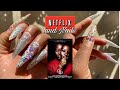 NETFLIX AND NAILS | Lazy Girl Method | Polygel Tutorial for Stained Glass Nails | Saviland Polygel