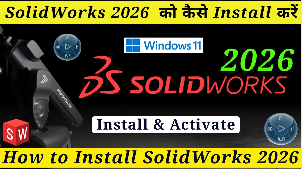 How to Install and Activate SolidWorks 2026 in Windows 11 II Download and Install SolidWorks 2026