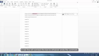 Track Changes on Microsoft Word 2013