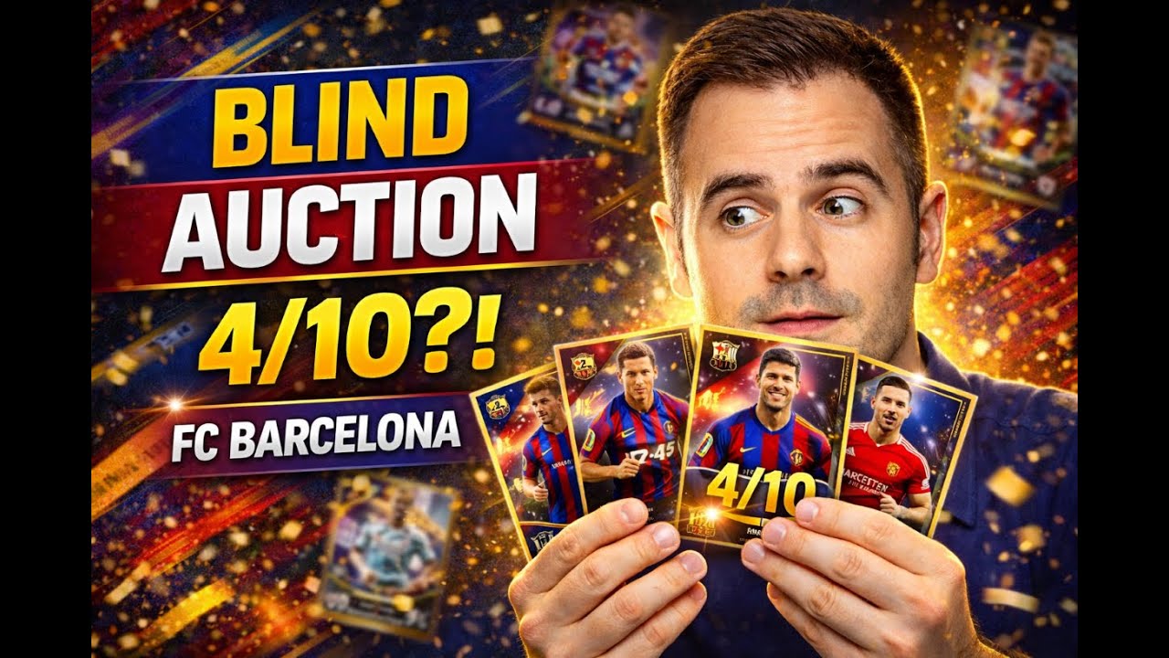 Открытие паков на аукционе вслепую - мне выпала 