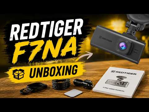 Unboxing Redtiger F7NA - A Lot of Dashcam for Little Money!