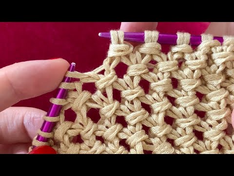 Hem Yazlık, Hem Kışlık Örgülerde Kullanabilirsiniz - YouTube