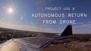 High Altitude Balloon Glider - PL9: Autonomous glider dropped from drone