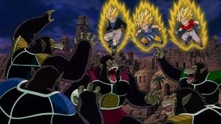 GT Goku, Trunks, and Pan Travel Back in Time and Take Over Planet Vegeta (Part 5)