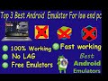 Top 3 Best Emulator For Low End PC Without Graphics Card Best Emulator For Low End PC 2023 Best No.1