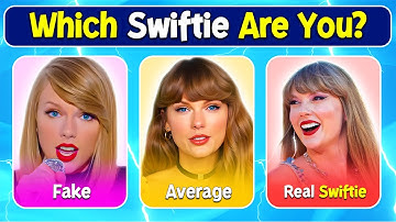Which Swiftie Are You? 😉🎶 | 2025 Challenge | Only For True SWIFTIES ❤️