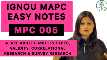 MPC 005 Easy Notes Explanation Part 4 #ignoumapc #mpc005
