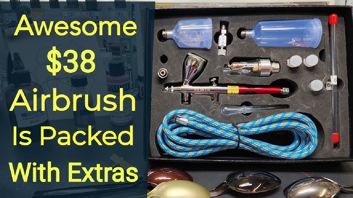 Mini Airbrush Kit With Portable Air Brush Compressor Set - Temu