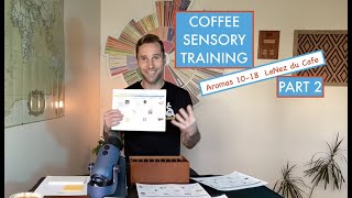 Part 2 - How to Find Coffee Flavor - Le Nez du Cafe Aromas 10-18