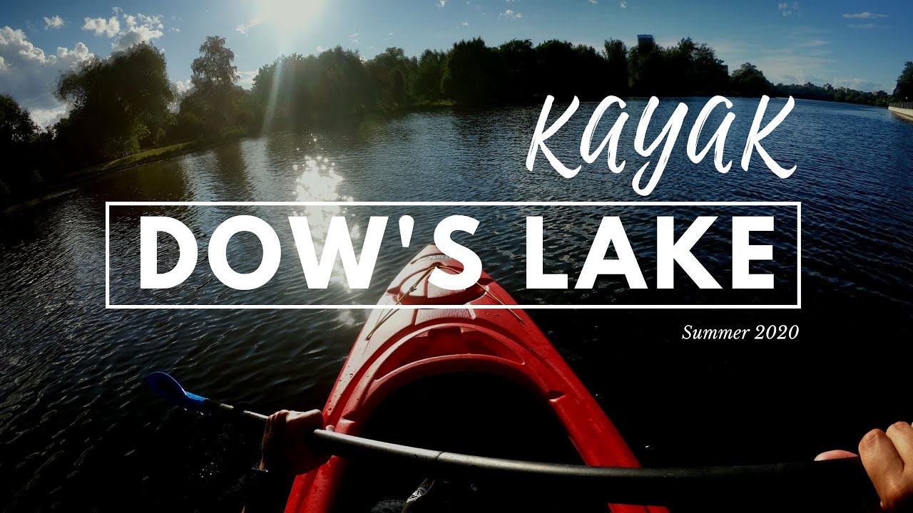 Paseo en Kayak por Dow's Lake Ottawa Canada Kayak Ottawa Summer 2020