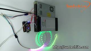 How to Wire and Code WS2815 Strips on ESP32