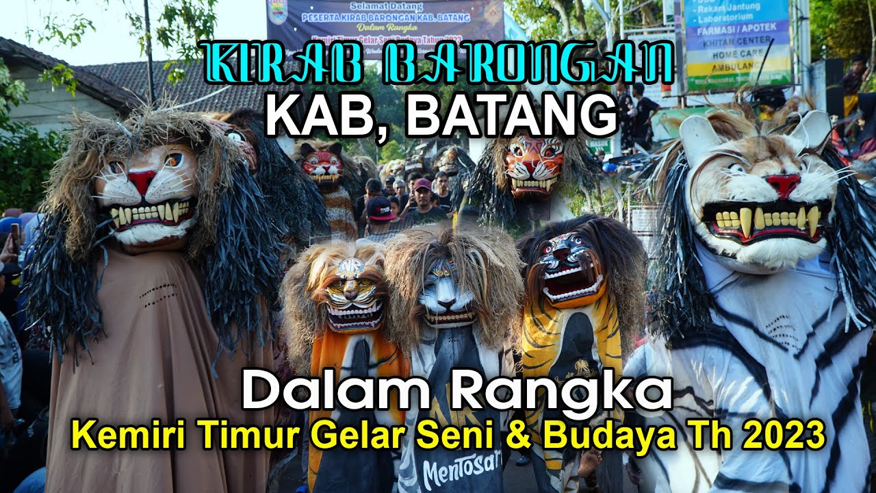 KIRAB BARONGAN SE KAB, BATANG