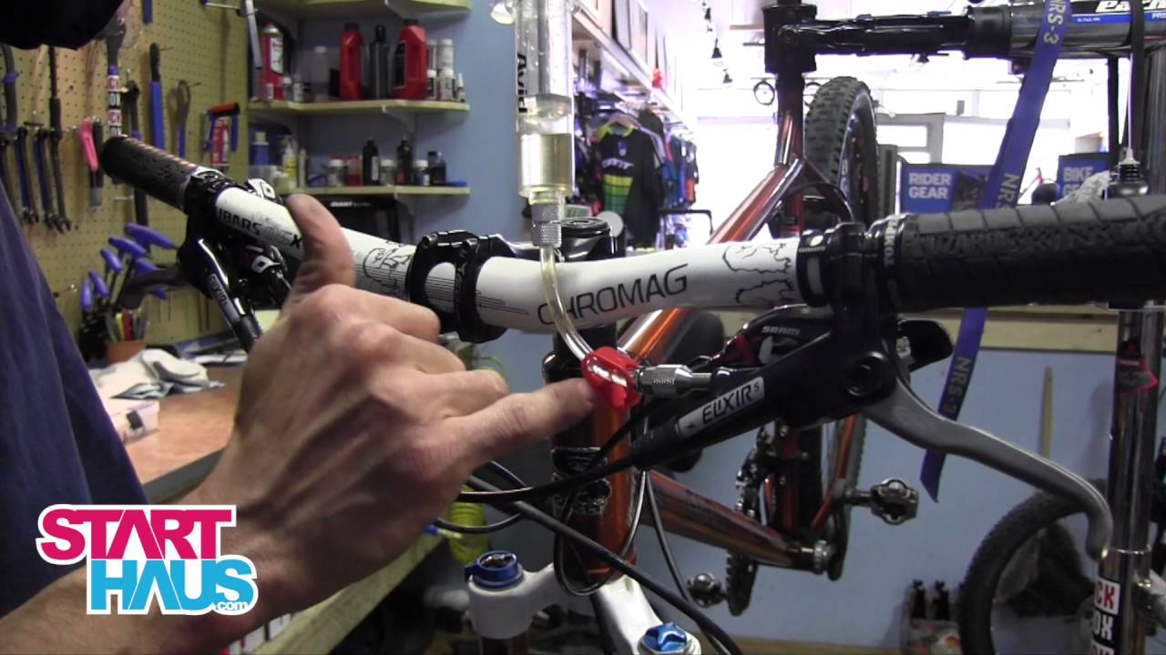 Bike Hydraulic Brake Trail Bleed Procedure YouTube