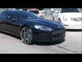 Hanley Ramirez of the Florida Marlins got new shoes on his Aston Martin Rapide...
