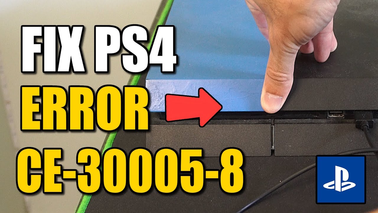まあ@です 他の方のご購入お控えください How To Fix PS4 Error CE-30005-8 (Best Method) - YouTube