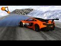 BeamNG.drive - Cars Driving On Icy Roads #3