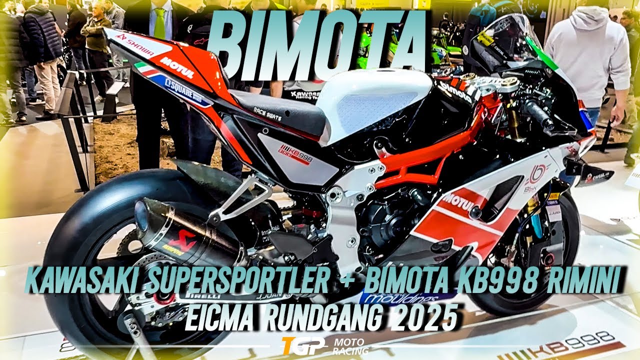Kawasaki Supersportler + Bimota KB998 Rimini – EICMA Rundgang 2025