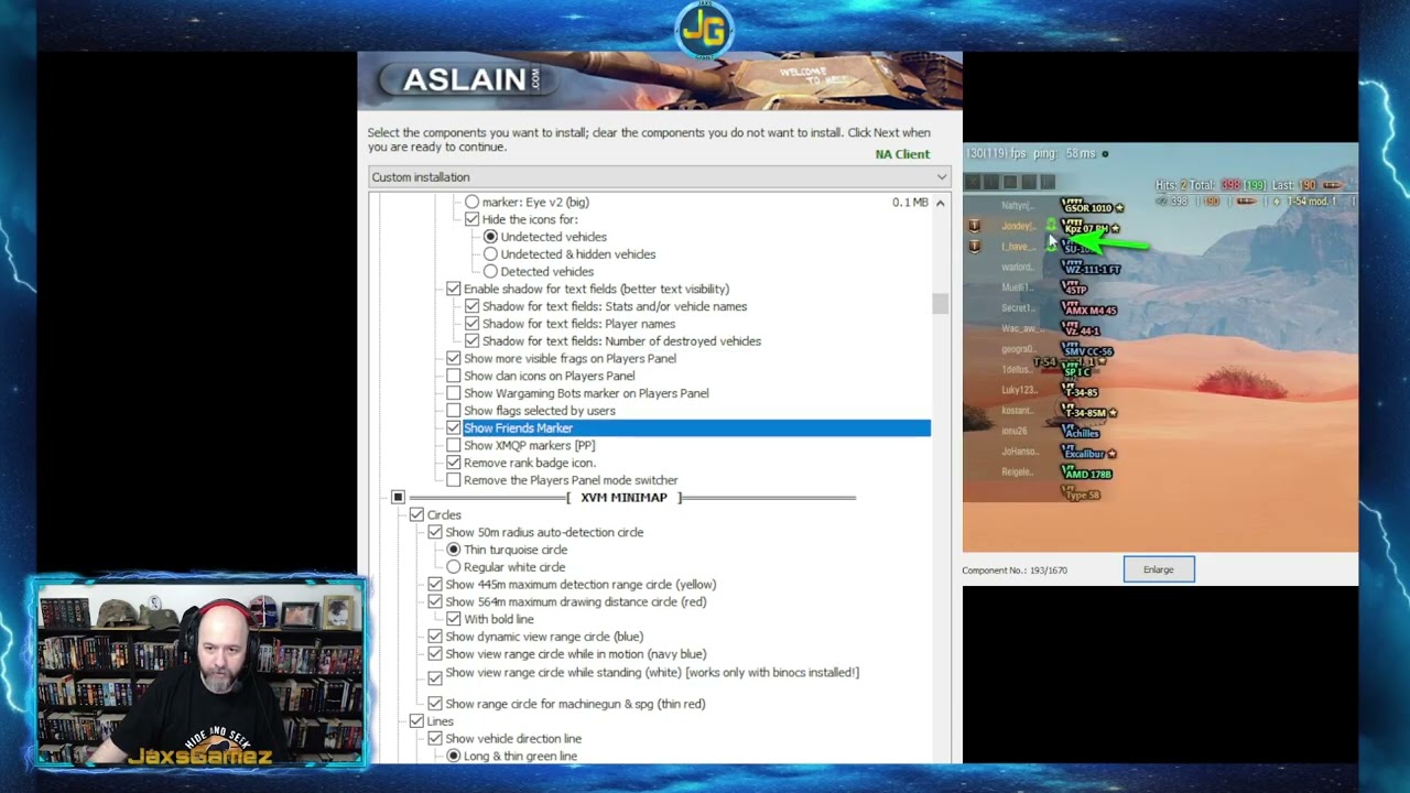 Aslain's Modpack - The User Guide You Didn't Know You Needed Tanks Version 1.27.1.0_13
