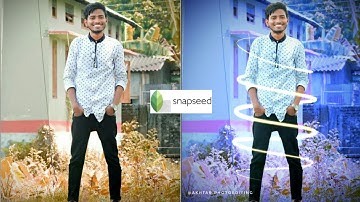 Snapseed Neon Glowing Effect Editing🔥|| Part1 ||Akhtar Photoediting