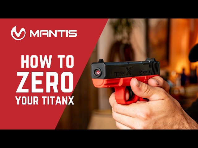 How to Zero Your TitanX Laser | Quick Setup & Adjustment Guide