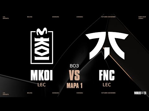 KOI VS FNC - GAME 1 - SUIZO - DÍA 5 - WORLDS - 2025 - LEAGUE OF LEGENDS
