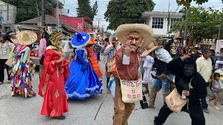 Xantolo 2024 (Destape) Cuadrilla el Maguey👺🌼Platón Sánchez Veracruz #mexico #xantolo