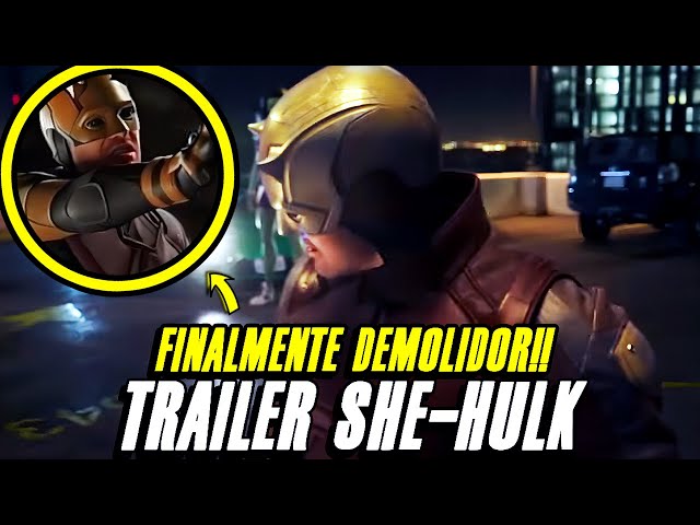 Trailer de Mulher-Hulk revela o novo visual do Demolidor na Marvel