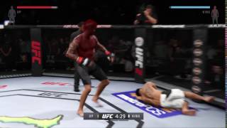 UFC 2 Uppercut Side Flip!