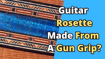 Gun Grip Guitar Rosette | David Schramm Luthier