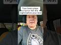 Your Brain Plays A Horror Film The Night Before Your Driving Test — Stop It #drivingtestnerves