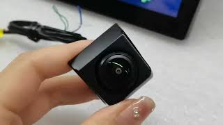 JPC-17 Super Wide Angle and Fisheye Correction 1080P Car Reversing Camera IP69K Waterproof Reversing