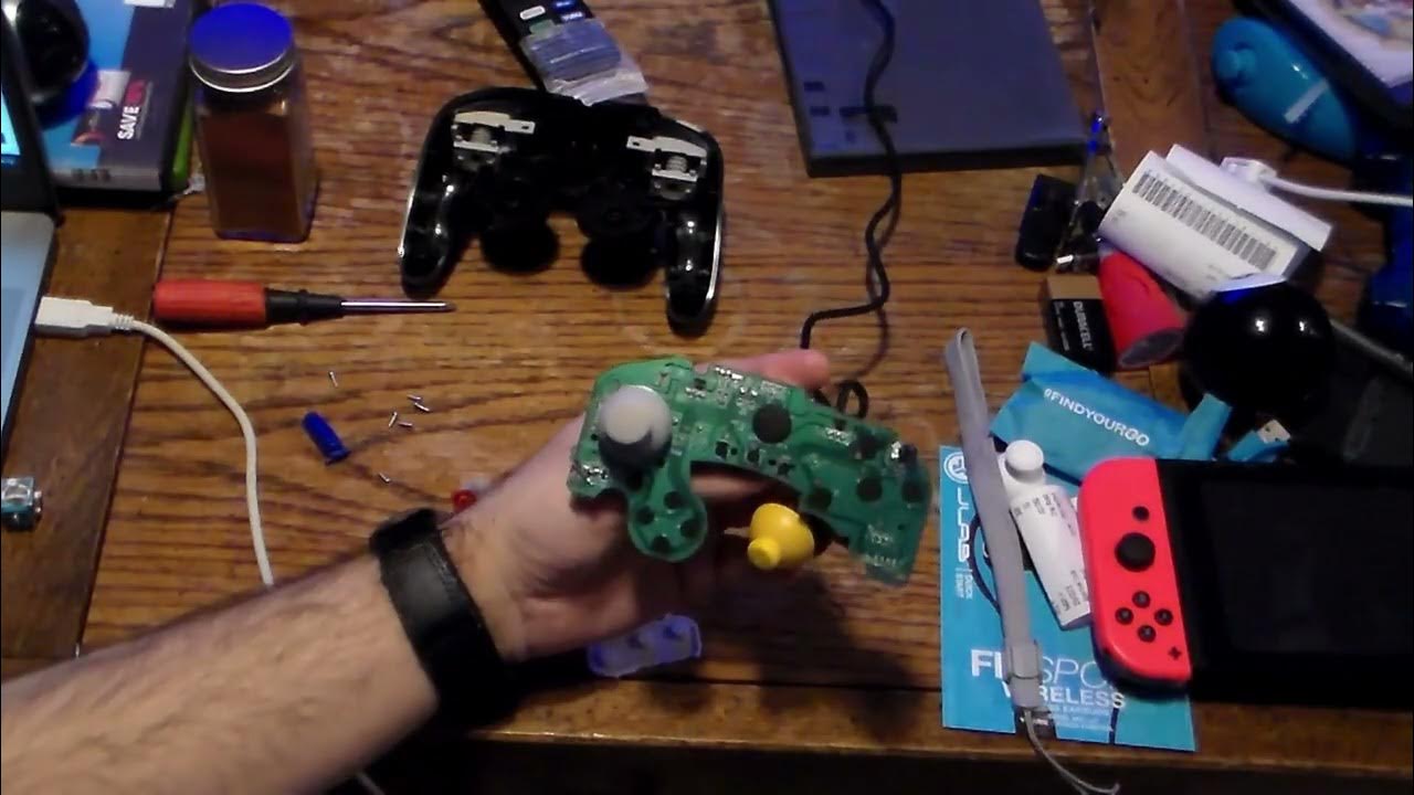 Cirka Gamecube controller disassembly YouTube