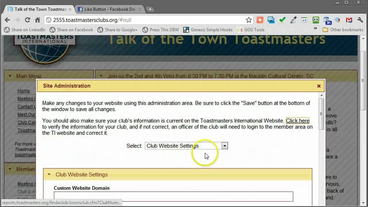 Add Facebook Like button to any webpage - YouTube
