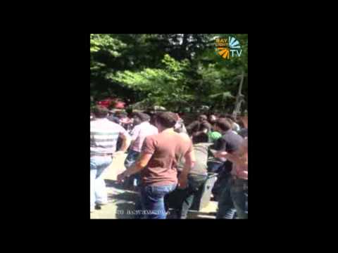 შეხლაშემოხლა 9 აპრილის ბაღის მიმდებარე ტერიტორიაზე