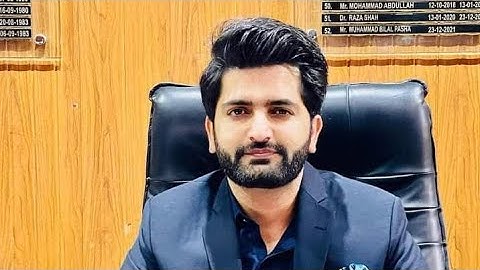 Bilal pasha Css Officer| CSP officer