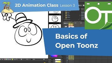 [OLD VERSION 1.4] Basics of OpenToonz - How to animate 2D animation class [#003]