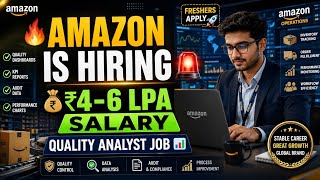 Amazon Operations Hiring Quality Analysts 💼 Apply Now