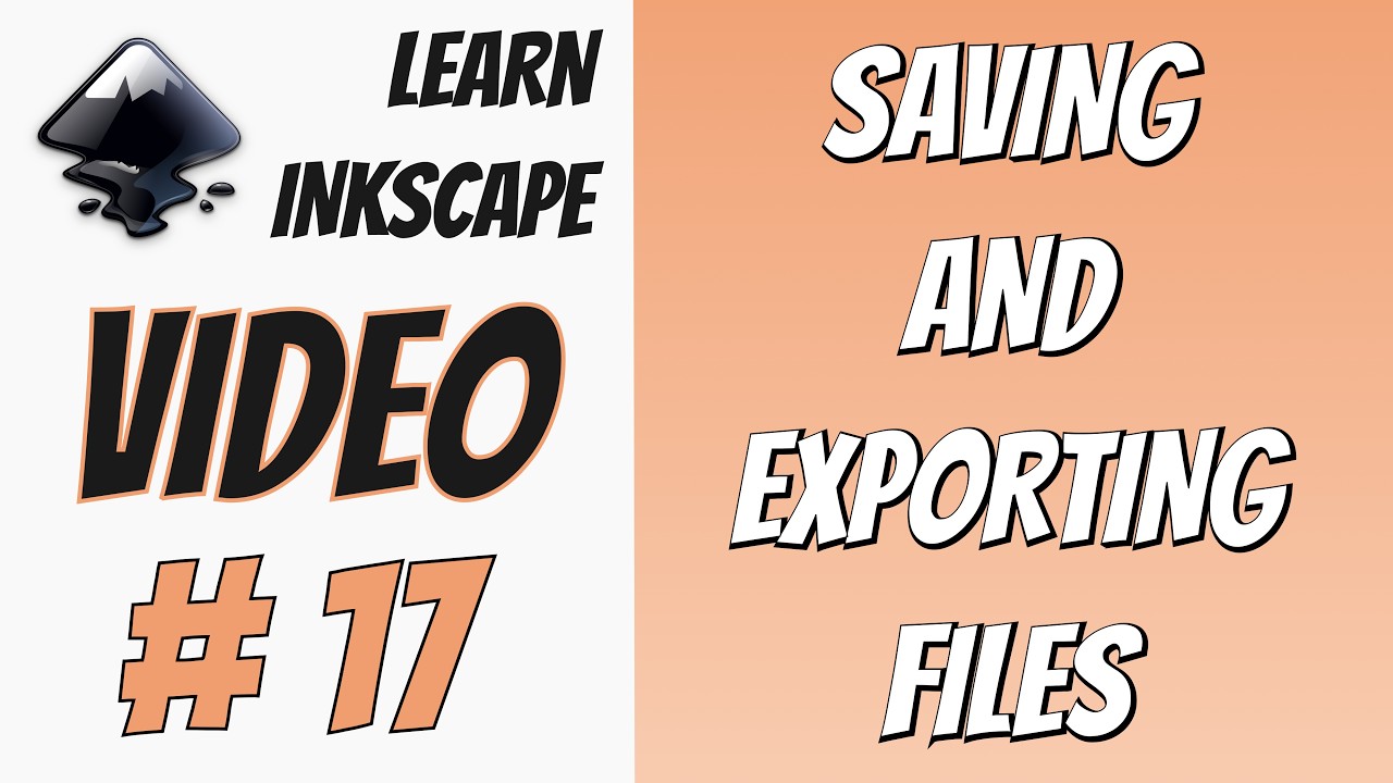 Learn Inkscape: Saving and Exporting Files