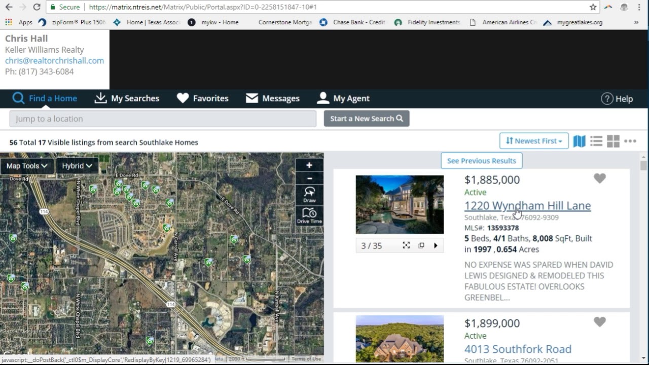 Ntreis Matrix Ntreis Matrix Portal Realtor Chris Hall - YouTube